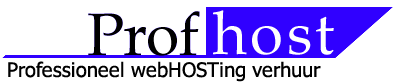Profhost expert in website hosting en domeinnaam registratie